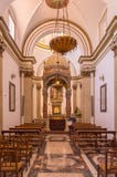 Interior of the chapel of the Santa Maria Nuova cathedral stock photo Interior of the chapel of the Santa Maria Nuova cathedral stock photo