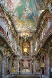 Interior de Asamkirche en Munich, Alemania fotografía de archivo libre de regalías Interior de Asamkirche en Munich, Alemania fotografía de archivo libre de regalías