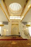 Interior de Crystal Mosque en Terengganu, Malasia imágenes de archivo libres de regalías Interior de Crystal Mosque en Terengganu, Malasia imágenes de archivo libres de regalías