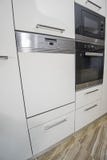 Modern kitchen in a luxury apartment Royalty Free Stock Photos Modern kitchen in a luxury apartment Royalty Free Stock Photos
