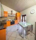 Interior of a home, domestic kitchen stock image Interior of a home, domestic kitchen stock image