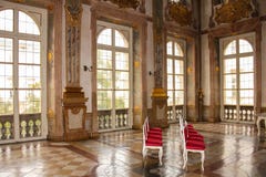 Interior. Marmorsaal. Mirabell palace. Salzburg. Austria Royalty Free Stock Image Interior. Marmorsaal. Mirabell palace. Salzburg. Austria Royalty Free Stock Image