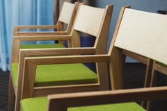 Interior of modern conference hall in hotel Royalty Free Stock Photography Interior of modern conference hall in hotel Royalty Free Stock Photography