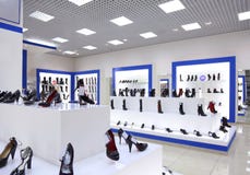 Interior Of Shoe Shop Stock Image Interior Of Shoe Shop Stock Image