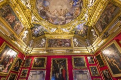 Interiors of Palazzo Pitti, Florence, Italy