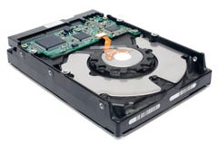 Internal Hard Disc (Perspective View) Stock Photography Internal Hard Disc (Perspective View) Stock Photography