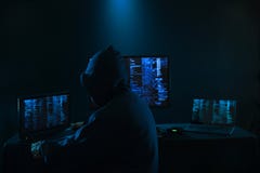 Internet crime concept with computer royalty free stock photo Internet crime concept with computer royalty free stock photo