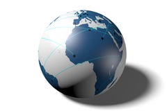 Internet nätverk som är globalt, jord, anslutning vektor illustrationer Internet nätverk som är globalt, jord, anslutning vektor illustrationer