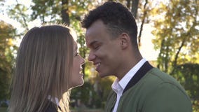 sex outdoors Interracial