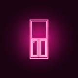interroom εικονίδιο πορτών Στοιχεία της πόρτας στα εικονίδια ύφους νέου r απεικόνιση αποθεμάτων interroom εικονίδιο πορτών Στοιχεία της πόρτας στα εικονίδια ύφους νέου r απεικόνιση αποθεμάτων