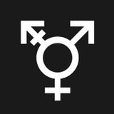 Intersex, terceiro sexo e gênero ilustração stock Intersex, terceiro sexo e gênero ilustração stock