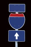 Interstate sign