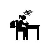 intricate thoughts icon. Element of back to school icon for mobile concept and web apps. Glyph intricate thoughts icon can be used stock illustration intricate thoughts icon. Element of back to school icon for mobile concept and web apps. Glyph intricate thoughts icon can be used stock illustration