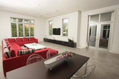 Intérieur à la maison moderne photo stock Intérieur à la maison moderne photo stock
