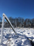 Inverno em Michigan fotos de stock Inverno em Michigan fotos de stock