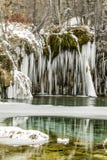 Inverno, neve, freddo, lago congelato, colorado, co, lago nascosto fotografia stock Inverno, neve, freddo, lago congelato, colorado, co, lago nascosto fotografia stock