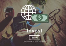 Investeer Concept van de Winstkosten van het Investerings het Financiële Inkomen royalty-vrije stock foto's Investeer Concept van de Winstkosten van het Investerings het Financiële Inkomen royalty-vrije stock foto's