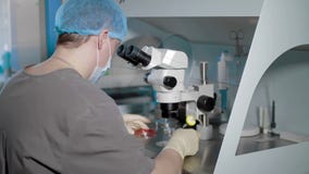 Investigación médica en la inseminación del laboratorio metrajes Investigación médica en la inseminación del laboratorio metrajes