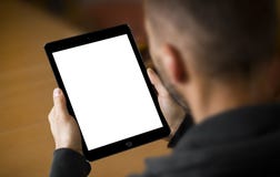 IPad Air 2 In Hands Royalty Free Stock Image IPad Air 2 In Hands Royalty Free Stock Image