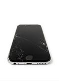 IPhone cassé 6 d'Apple avec l'écran criqué images stock IPhone cassé 6 d'Apple avec l'écran criqué images stock