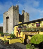 Ireland - Nov 30th 2017: Beautiful view of Ireland`s most famous Castle and Irish Pub in County Clare. royalty free stock photo Ireland - Nov 30th 2017: Beautiful view of Ireland`s most famous Castle and Irish Pub in County Clare. royalty free stock photo