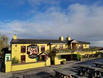 Ireland - Nov 30th 2017: Beautiful view of Ireland`s most famous Castle and Irish Pub in County Clare. royalty free stock image Ireland - Nov 30th 2017: Beautiful view of Ireland`s most famous Castle and Irish Pub in County Clare. royalty free stock image