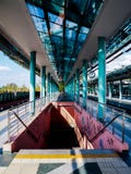 Irini Metro Station arkivfoto Irini Metro Station arkivfoto