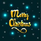 Iscrizione disegnata a mano di Buon Natale royalty illustrazione gratis Iscrizione disegnata a mano di Buon Natale royalty illustrazione gratis