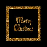 Iscrizione disegnata a mano di Buon Natale illustrazione di stock Iscrizione disegnata a mano di Buon Natale illustrazione di stock