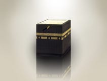 Islamisches Konzept von adha Gruß u. kaaba von heiligem Monat für Hadsch im Islam vektor abbildung Islamisches Konzept von adha Gruß u. kaaba von heiligem Monat für Hadsch im Islam vektor abbildung