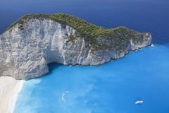 Island Paradise. Ionic Sea Of Greece Zakynthos Stock Image