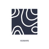 isobars icon on white background. Simple element illustration from weather concept royalty free illustration isobars icon on white background. Simple element illustration from weather concept royalty free illustration