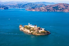 Isola di Alcatraz fotografia stock libera da diritti Isola di Alcatraz fotografia stock libera da diritti