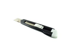Isolat de couteau de coupeur sur le fond blanc photographie stock Isolat de couteau de coupeur sur le fond blanc photographie stock