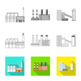 Isolated object of production and structure symbol. Collection of production and technology stock vector illustration. stock illustration Isolated object of production and structure symbol. Collection of production and technology stock vector illustration. stock illustration