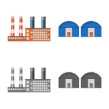 Isolated object of production and structure symbol. Collection of production and technology stock vector illustration. royalty free illustration Isolated object of production and structure symbol. Collection of production and technology stock vector illustration. royalty free illustration