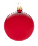 Isolated Red Christmas Ornament Stock Photo Isolated Red Christmas Ornament Stock Photo