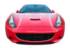 Isolated Sports Car Royalty Free Stock Photography Isolated Sports Car Royalty Free Stock Photography