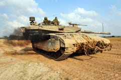 Israel-Armee - Merkava-Behälter lizenzfreie stockfotos Israel-Armee - Merkava-Behälter lizenzfreie stockfotos