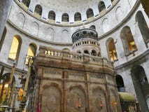 Israel, Jerusalem, the rotunda at the Church of the Holy Sepulchre stock image Israel, Jerusalem, the rotunda at the Church of the Holy Sepulchre stock image