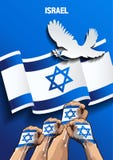Israel Poster royalty-vrije illustratie Israel Poster royalty-vrije illustratie