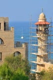Israele nella vecchia torre di Giaffa della moschea in armatura fotografia stock libera da diritti Israele nella vecchia torre di Giaffa della moschea in armatura fotografia stock libera da diritti