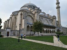 An external view of Sulaimani Mosque stock image An external view of Sulaimani Mosque stock image