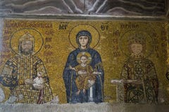 Interior of Hagia Sophia, Istanbul stock photo Interior of Hagia Sophia, Istanbul stock photo