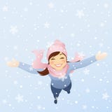 It S Snowing! Royalty Free Stock Photography It S Snowing! Royalty Free Stock Photography