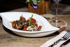 Italian Fish In Restaurant stock photos Italian Fish In Restaurant stock photos