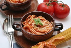 Italian Pasta Stock Photography