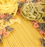 Italian Pasta Collection Royalty Free Stock Photography Italian Pasta Collection Royalty Free Stock Photography