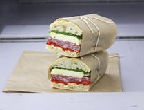 Italian pressed sandwiches royalty free stock photos Italian pressed sandwiches royalty free stock photos
