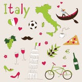 Italy set royalty free illustration Italy set royalty free illustration